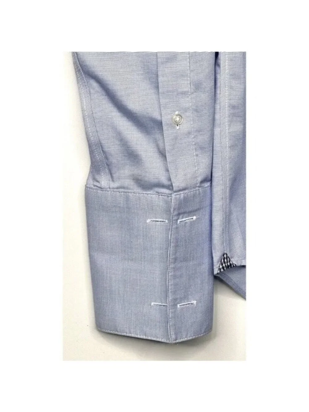 Banana Republic Camden Shirt Men S Blue Non Iron Stretch Button Up Standard Fit